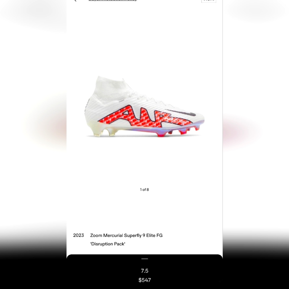 Soccer boots high quality